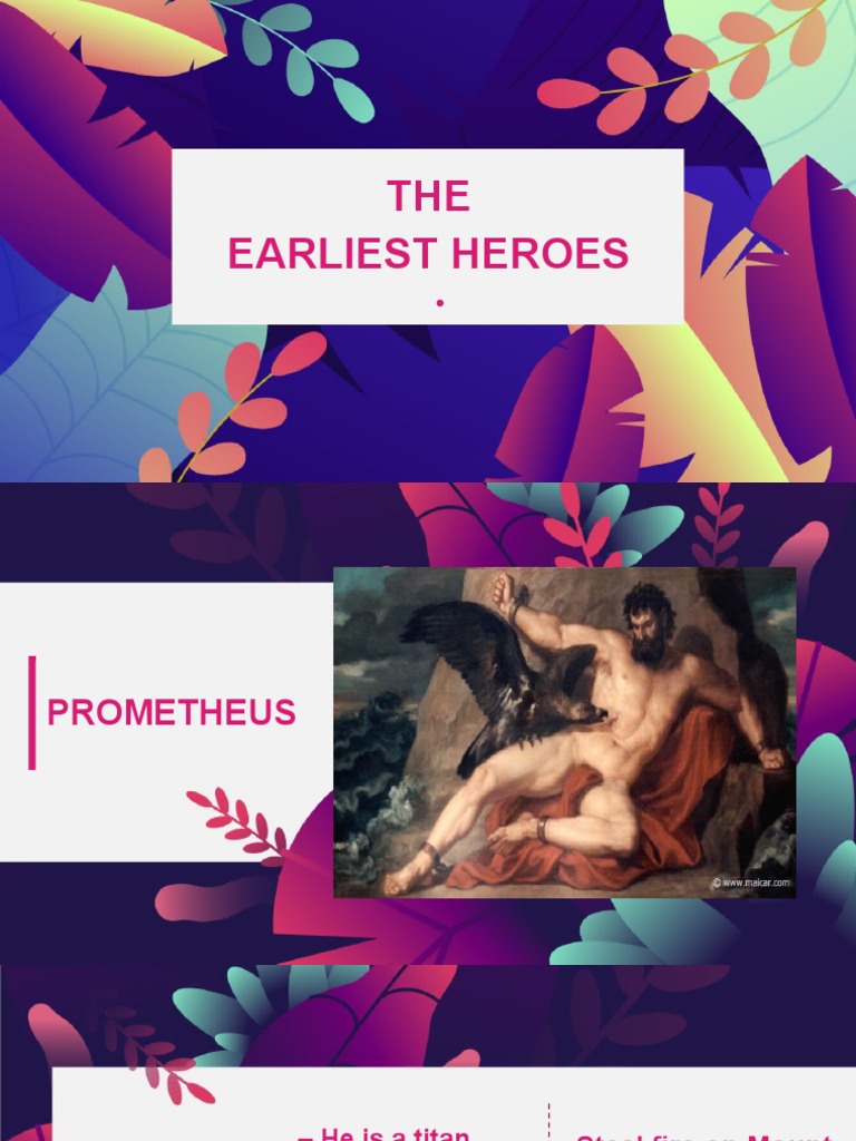 Early Heroes: Prometheus, Io, Europa, Polyphemus | PDF