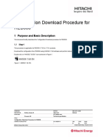 Final Configuration Download Procedure For REB500