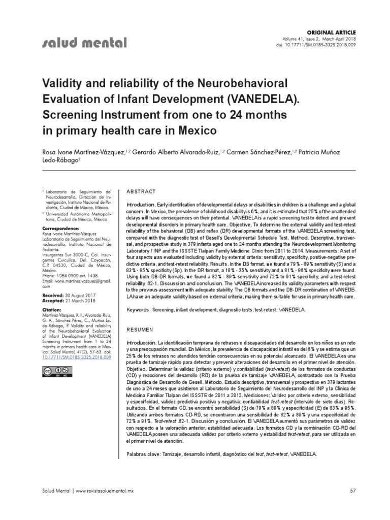 validity-and-reliability-of-the-neurobehavioral-evaluation-of-infant