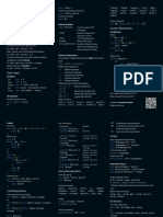 TCL Cheat Sheet