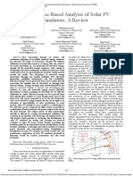 Performance Based Analysis of Solar PV Emulators: A Review: Abstract-Ever Increasing Demand of Energy and