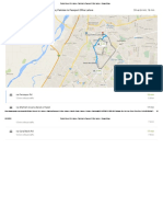 Sultan Ahmed RD, Lahore, Pakistan To Passport Office Lahore - Google Maps