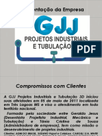 Apresentação - Gjj-Projetos Industriais e Tubulação 3D