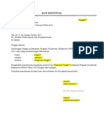 Format Surat Pergantian Personel TIM PKM 2023
