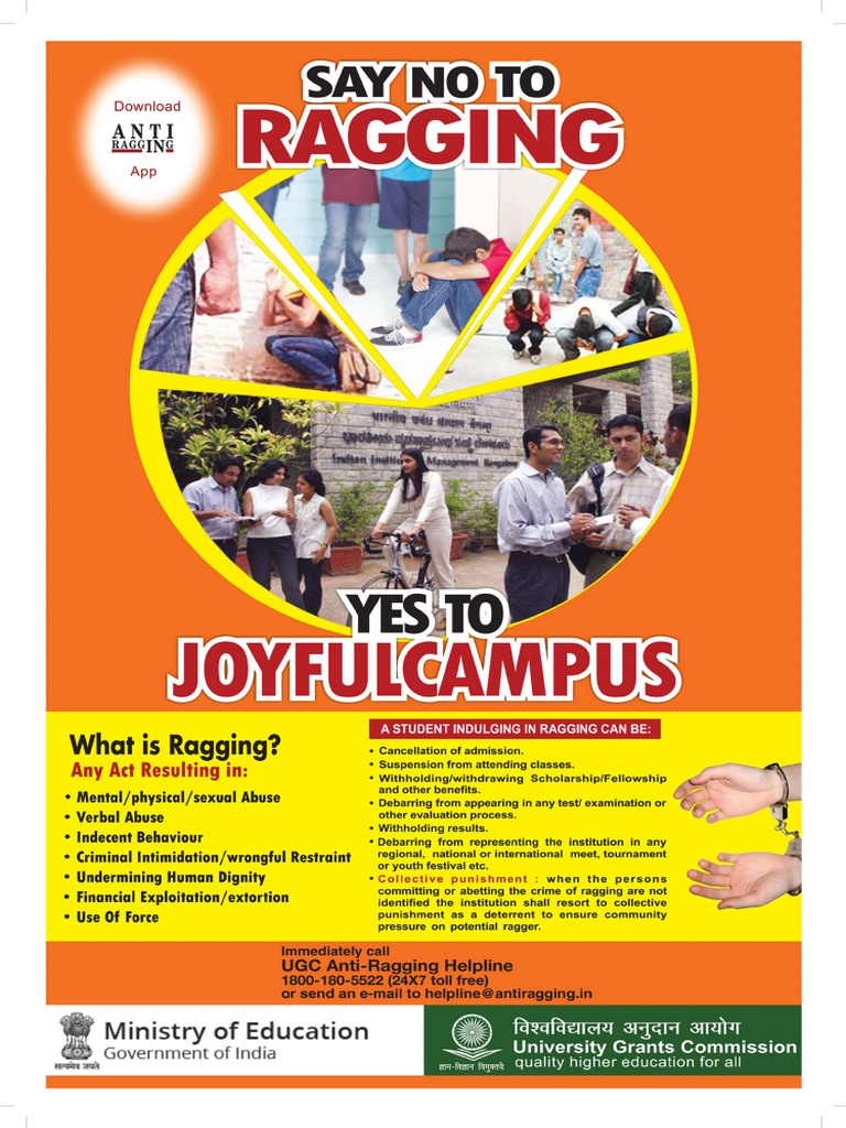 Anti Ragging Poster | PDF