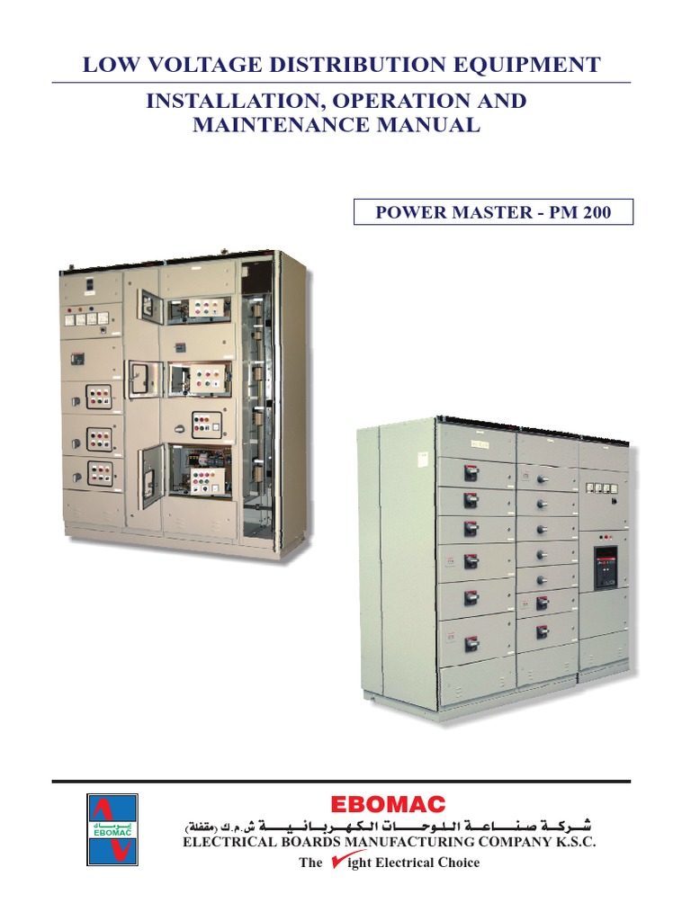 LVPowerMasterPM200 MLTB IOM Manual PDF