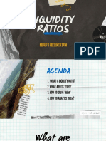 Liquidity Ratios