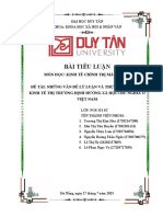 BÀI TIỂU LUẬN KTCT 1