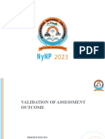 Validation of Assessment Outcome