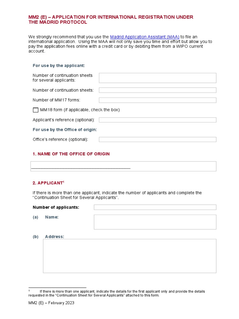 Image showcasing MM2 (E) (HOW To APPLY TRADEMARK THROUGH MADRID PROTOCOL) | PDF | World ...