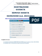 Guida Procedura Iscrizioni Isidata A.A. 2023 24 Triennio Biennio Propedeutico