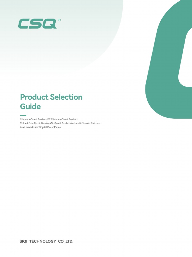CSQ Catalog | PDF