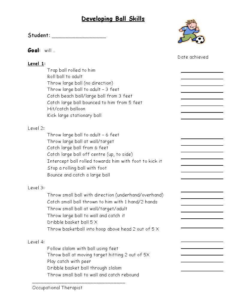 Developing Ball Skills | PDF | Sports & Recreation