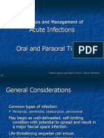 Acute Infections Oral and Paraoral Tissues