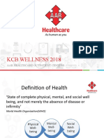 KCB Wellness Presentation July 2018