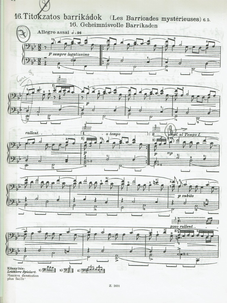 Les Barricades Mysterieuses Couperin Pdf