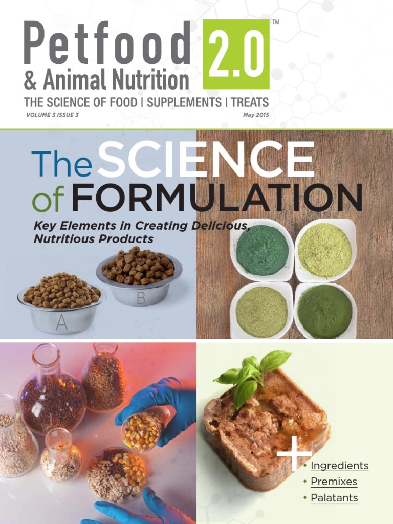 Pet Food Formulation Pdf