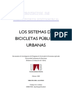 Los Sistemas de Bicicletas Públicas Urbanas