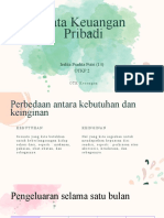 Data Keuangan Pribadi - Irelita Pradita