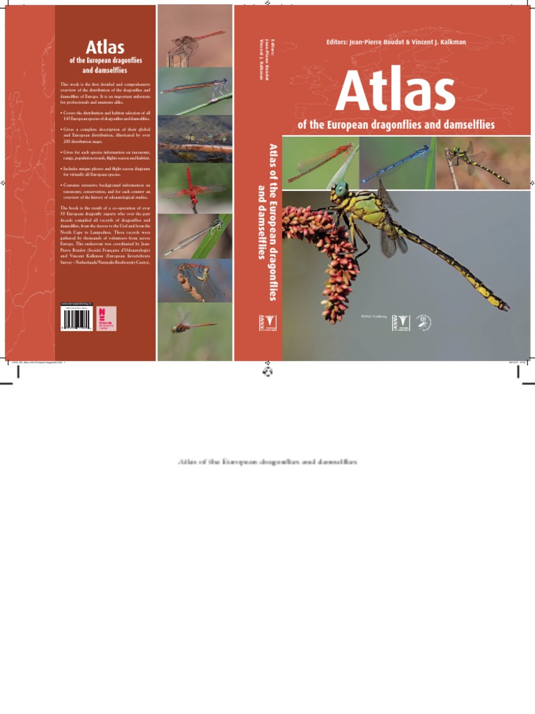 Atlas of The European Dragonflies Damselflies | PDF