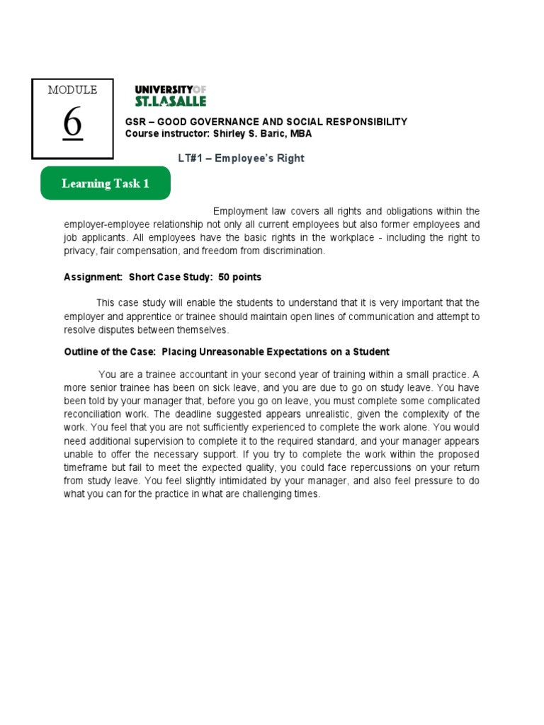 Employees Right | PDF