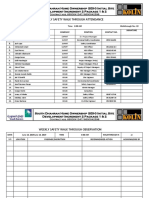 Safety Walk Through Attendance Pp2