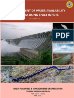 Reassessment of Water Availability in India Using Space Inputs-2019 (Volume - I)