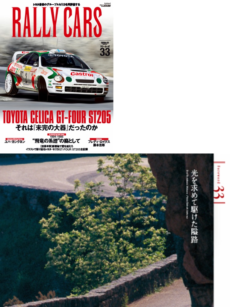 RALLY CARS 062023 - Celica - ST205 | PDF