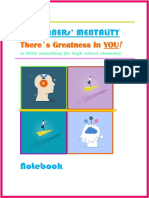 The Winners Mentality - There's Greatness in You Notebook