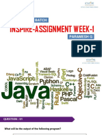 Inspire - Assignment WEEK 1 - Java