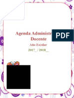 Agenda para El Docente 2017.2018 JESIKA GUILLEN