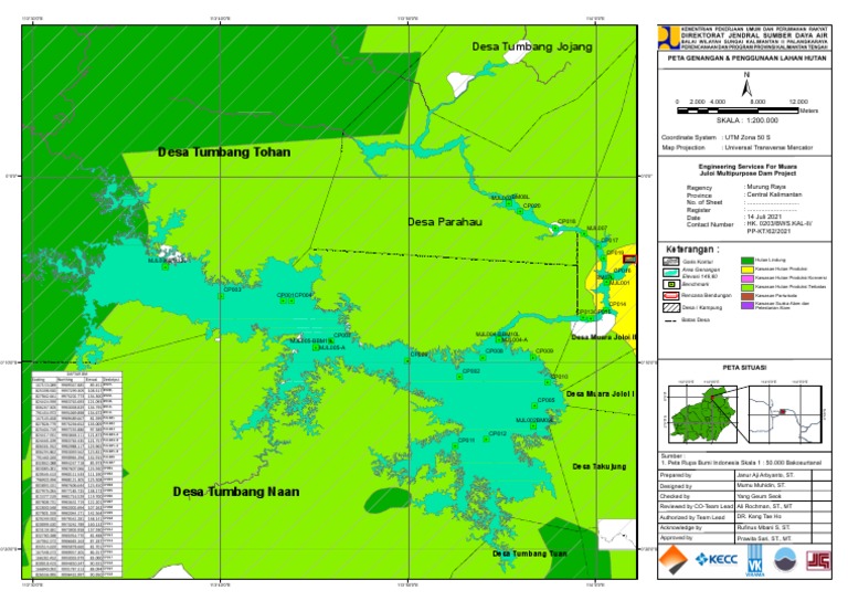 Peta Penggunaan Kawasan Hutan 28-Des | PDF | Geographical Technology ...