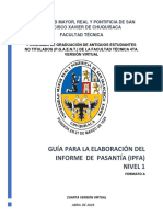 Impreso Guia Elaboración Informe Pasantia Nivel 1 Formato A 2023