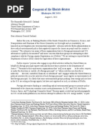 (DAILY CALLER OBTAINED) - 2023.08.03 Sen. Cruz Chair Comer Letter To AG Garland Re FARA & Environmental Groups