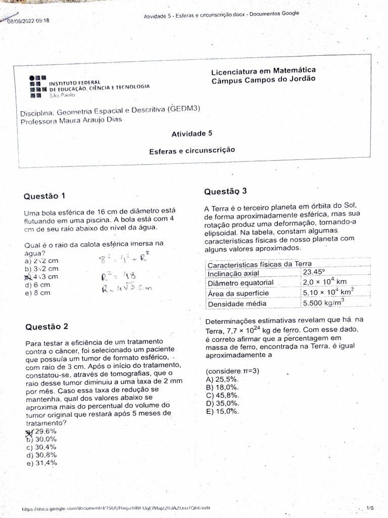 Atividade 8 | PDF