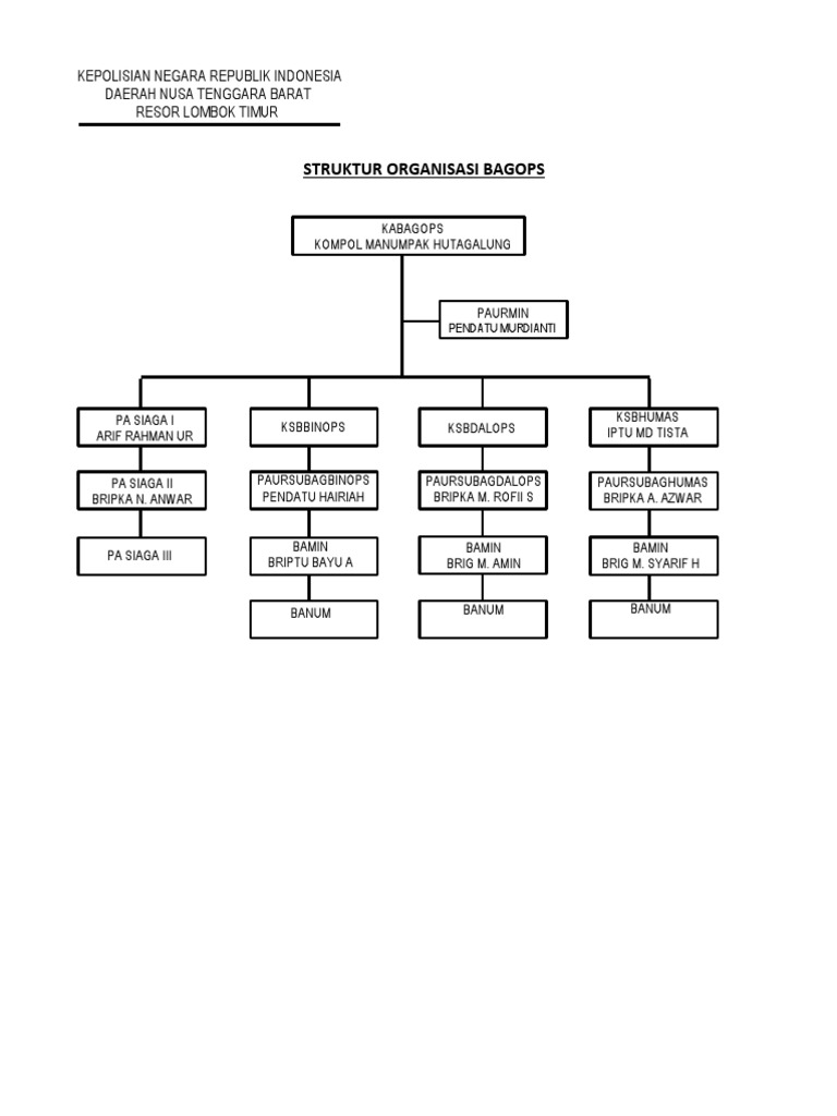 Struktur Bagops | PDF