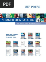 Summer 2006 Catalog: Sap Books and Technical Guides