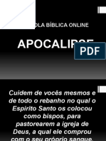 ESCOLA BÍBLICA ONLINE... APOCALIPSE