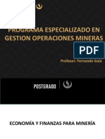 Economía y Finanzas para Minería Formato Upc