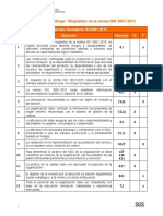 Actividad de Aprendizaje - Requisitos Norma ISO 9001.2015 