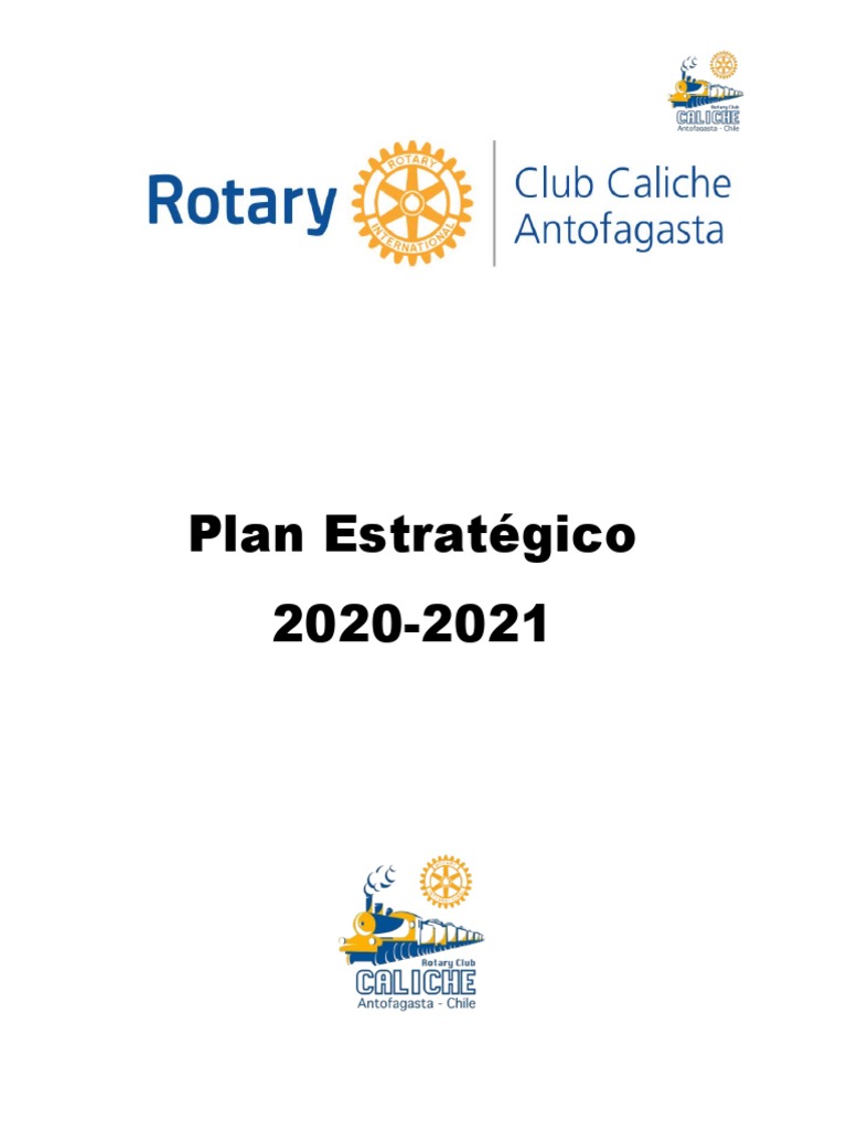 Plan Estrategico Rotary 20-21 | PDF