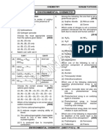 E. Environmental Chemistry NEET PYQ SOLUTION