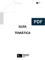 Guia Temática Argentina Programa 4.0