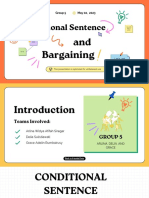 Conditional Sentence Dan Bargaining