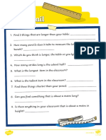 Roi Ms 354 Length Maths Trail Activity Sheet - Ver - 1