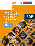 Mapa Del Embarazo y La Maternidad de Ninas y Adolescentes en El Peru v10