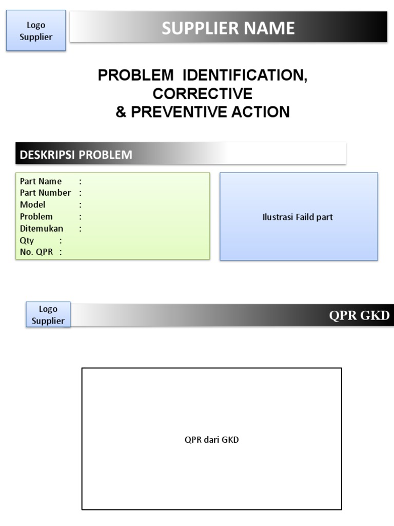 Supplier Defect Analysis & Action Plan | PDF