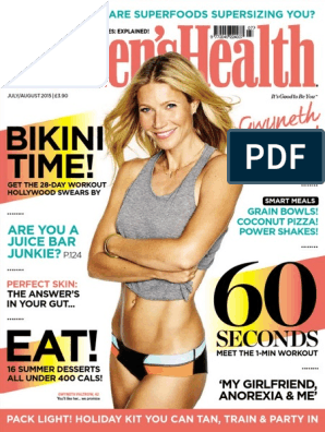 Womens Health August 2015 UK, PDF, Ultraviolet