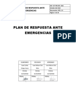 Plan de Contingencia y Emergencia