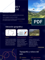 Aspectos Geograficos y Climaticos de Colombia